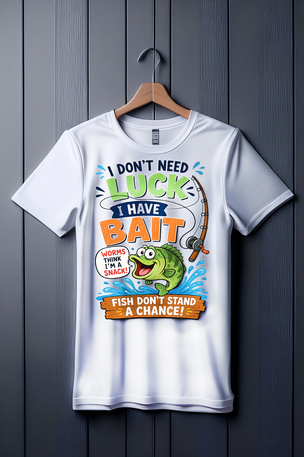 I Don’t Need Luck ( Premium Graphic Tee )