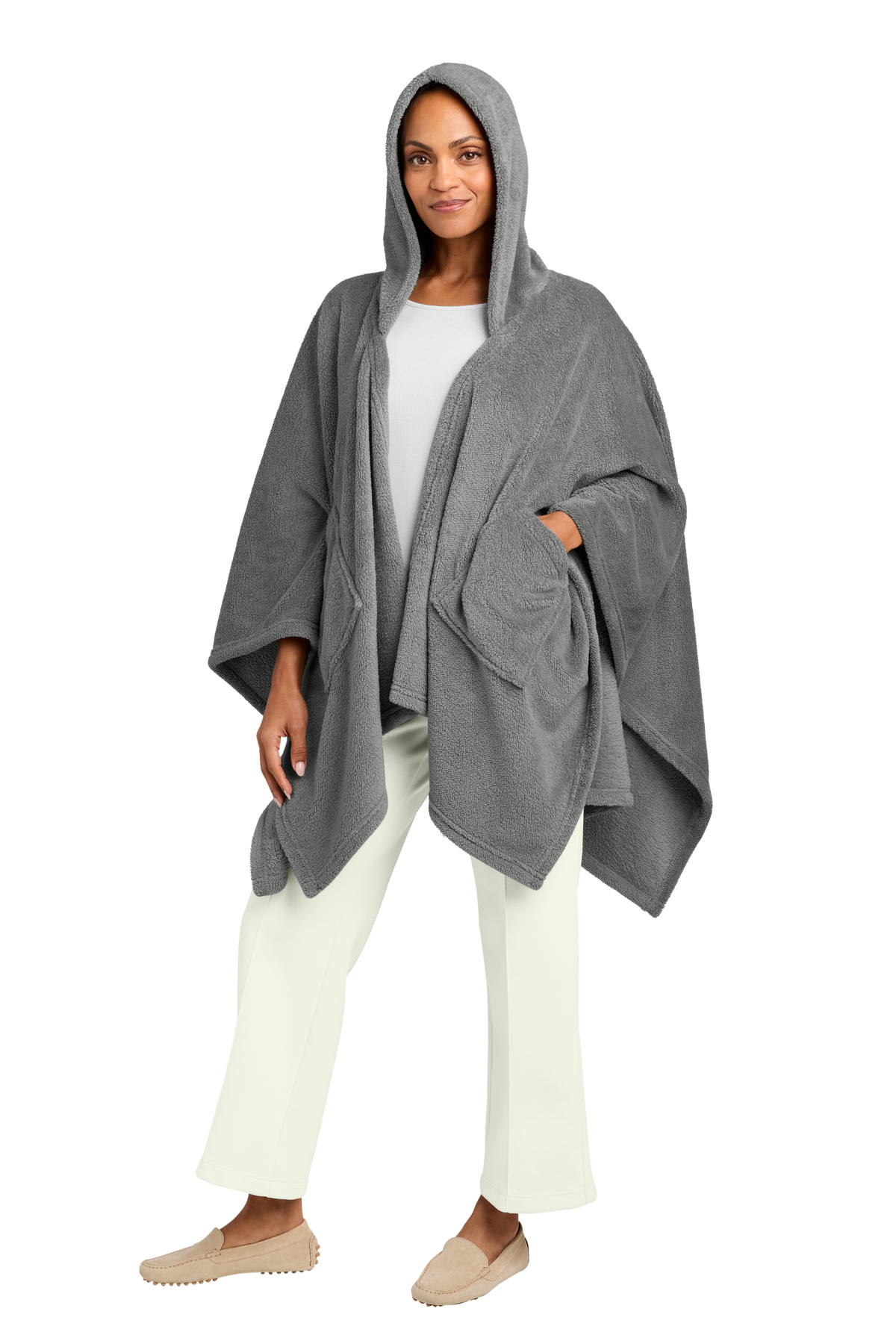 CloudWrap™ Plush Hooded Blanket