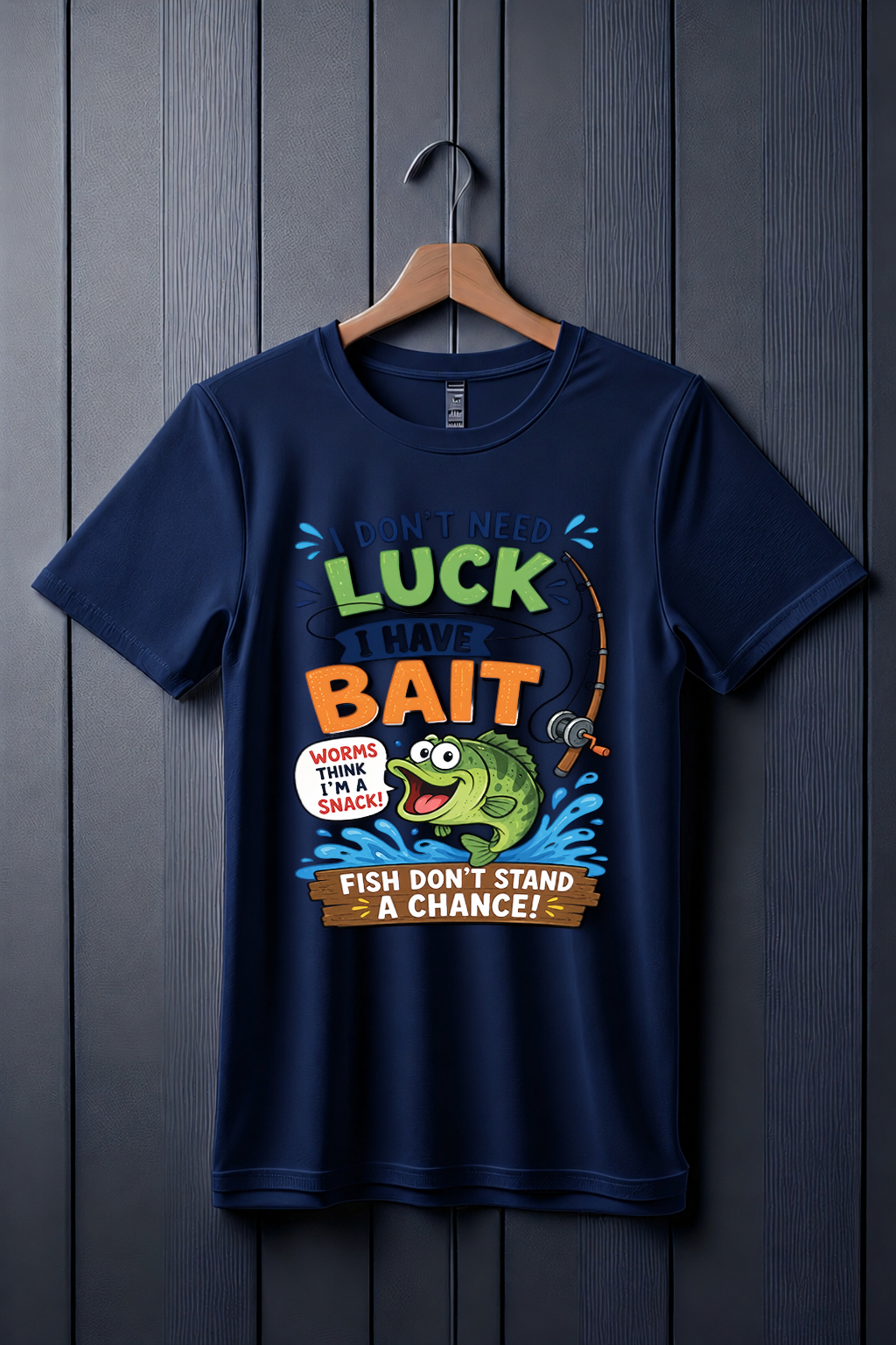 I Don’t Need Luck ( Premium Graphic Tee )