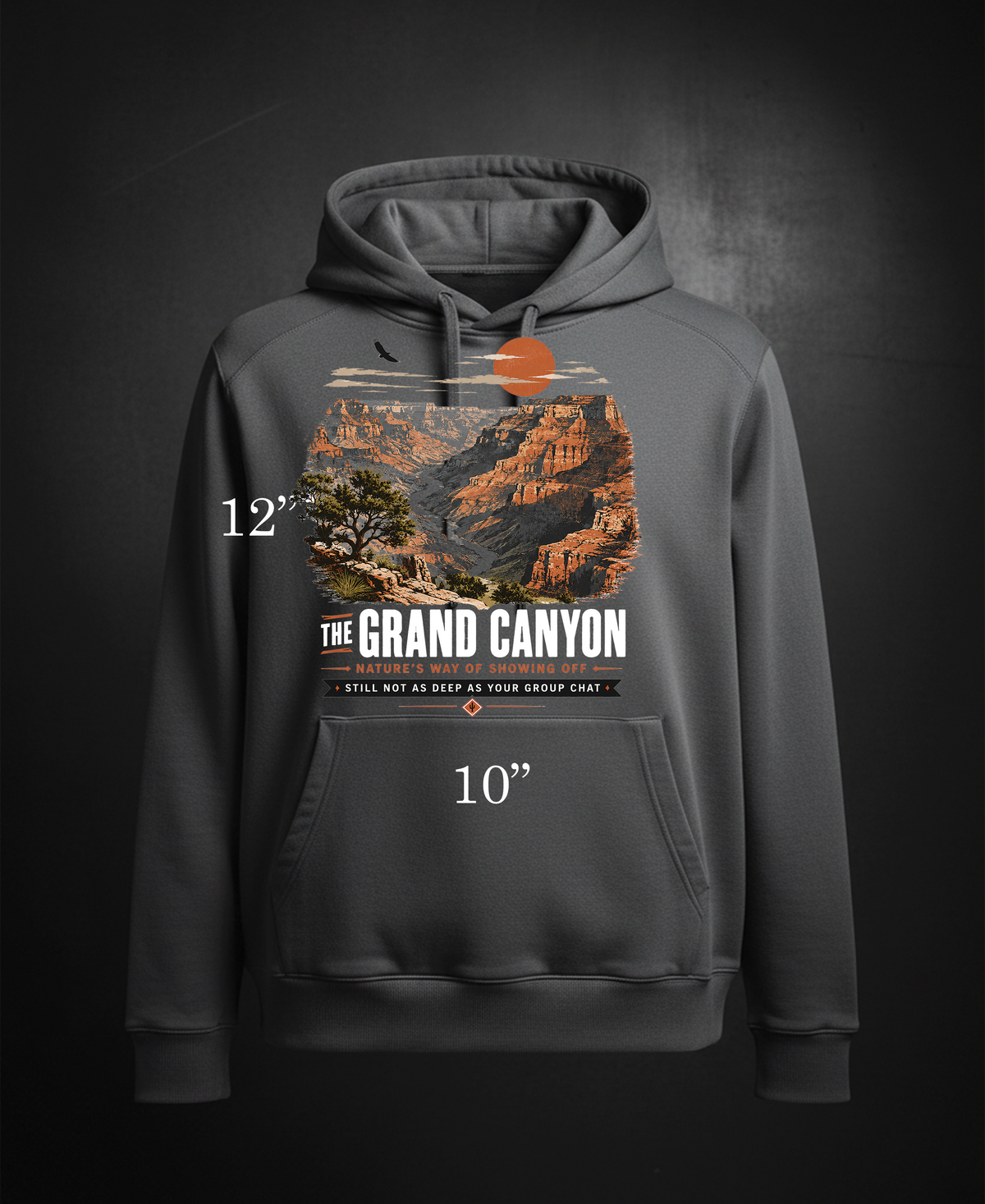Grand Canyon Hoodie- The View Wasn't Enough!