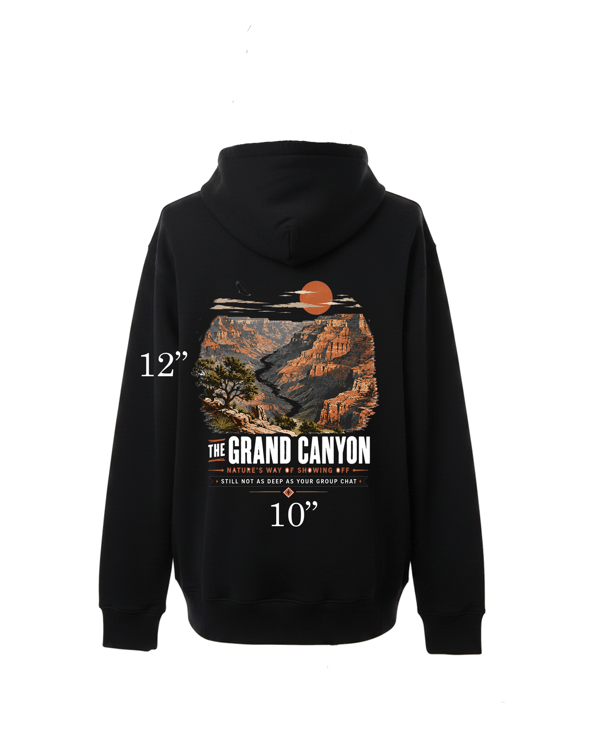 Grand Canyon Hoodie- The View Wasn't Enough!